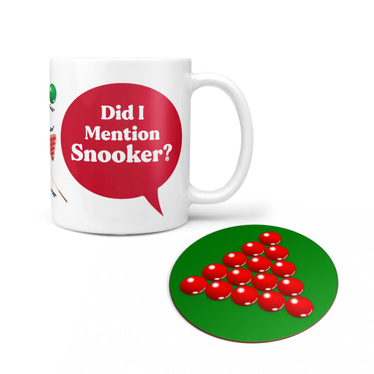 Did I mention Snooker? Mug Personalised Mug