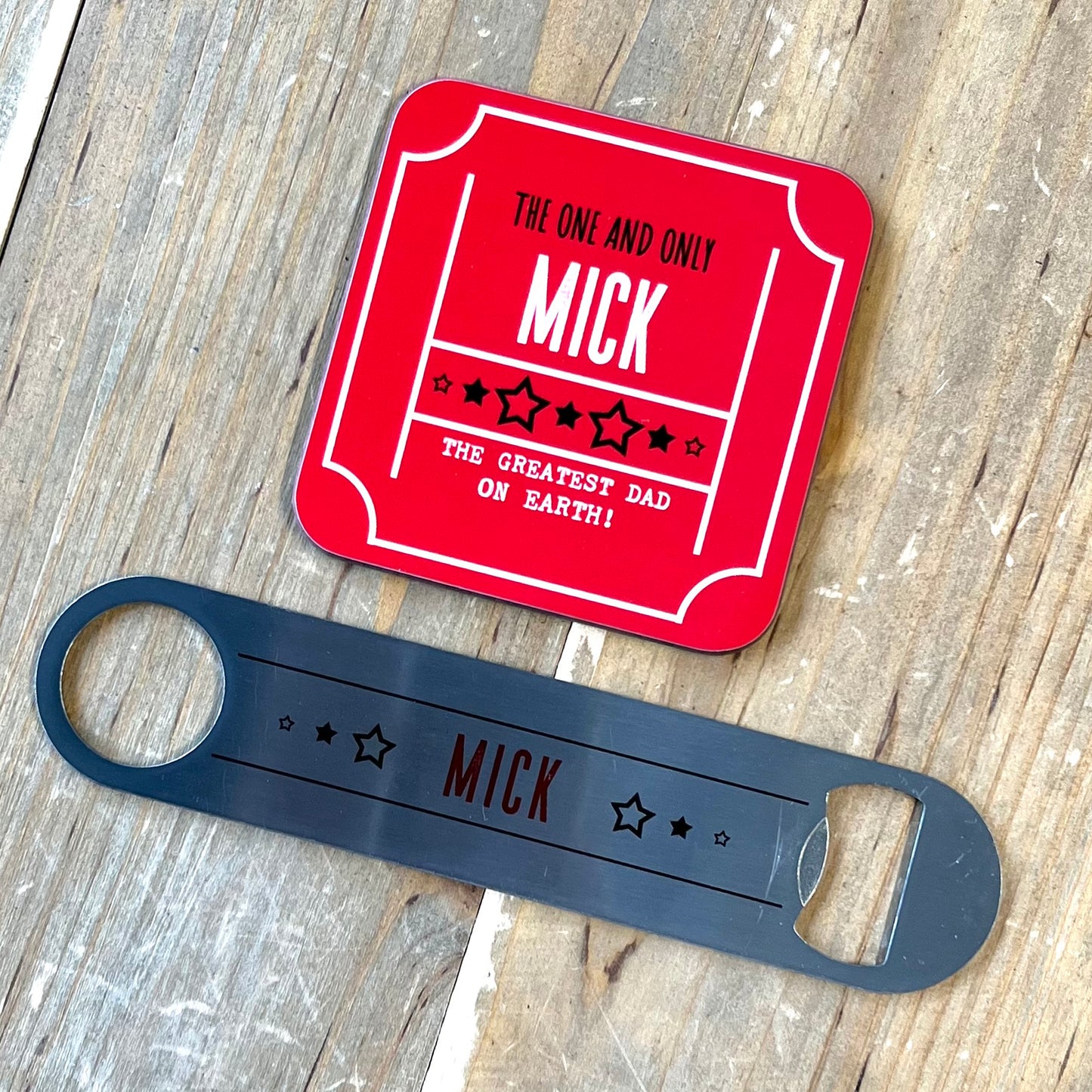 Father's Day Personalised Bottle Opener for Greatest Dad on Earth!