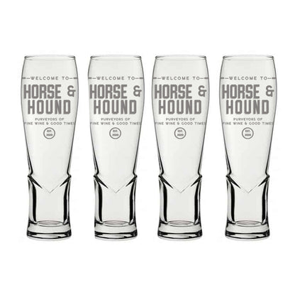 Personalised Craft Beer Glasses