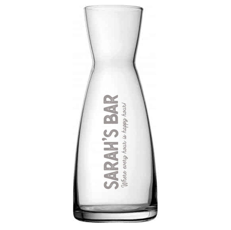 Personalised Wine Carafe