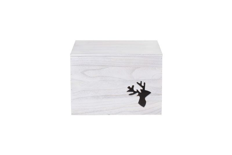 Reindeer Cut-out Wooden Box