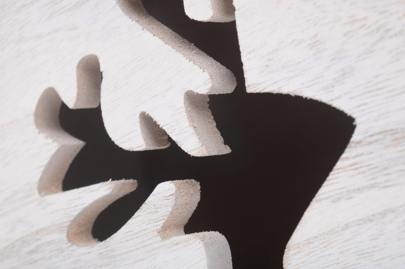 Reindeer Cut-out Wooden Box