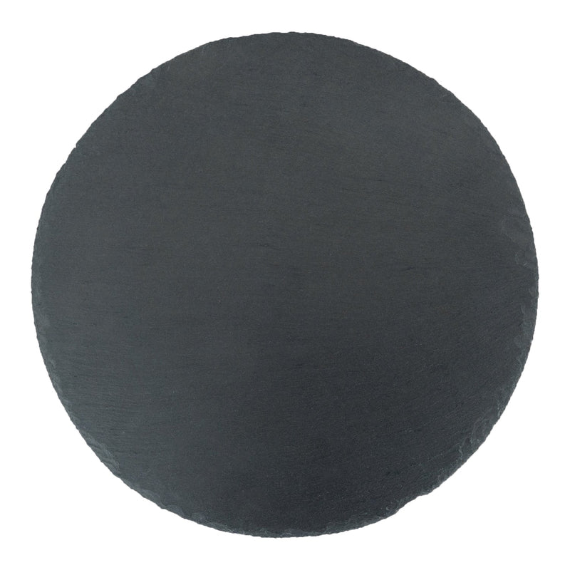 Round Natural Slate Serving Board - 33cm