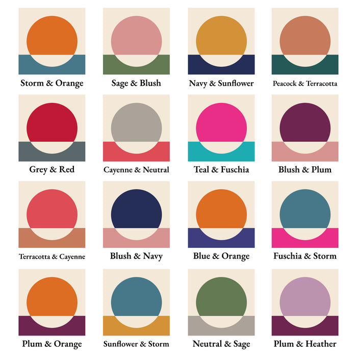 Abstract Circle Modern Art Print