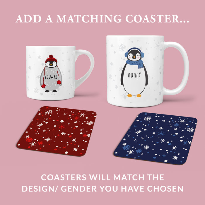Penguin Family Mugs