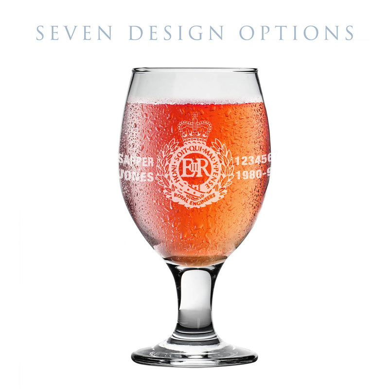 Personalised Engraved Tulip Beer Glass (400ml) – LAV Misket Craft Pint