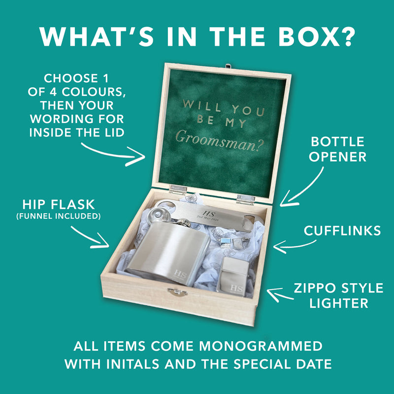 Will You Be My Best Man Proposal Box