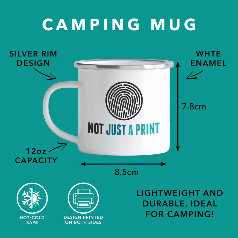 Daddy Bear Ceramic Enamel Style Mug Personalised Father's Day Gift for Papa Dad