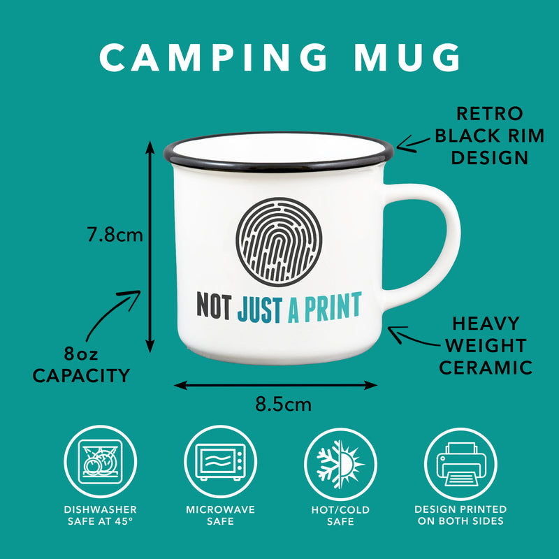 Personalised Pair Of Camping Mugs - Travel And Finding Love Themed - Ideal Gift For Wanderlust Couple