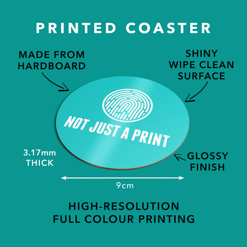 Personalised 18th Birthday Greetings Card Optional Coaster - With Number 1 Single Day Born Or Favourite Song