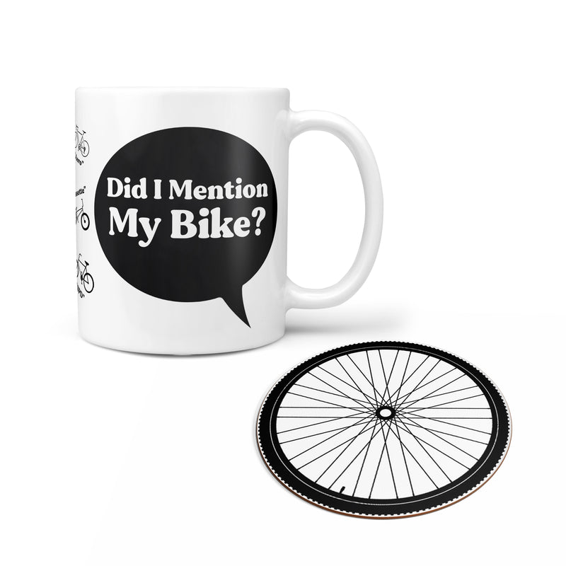 Did I Mention My Bike? Personalised Mug