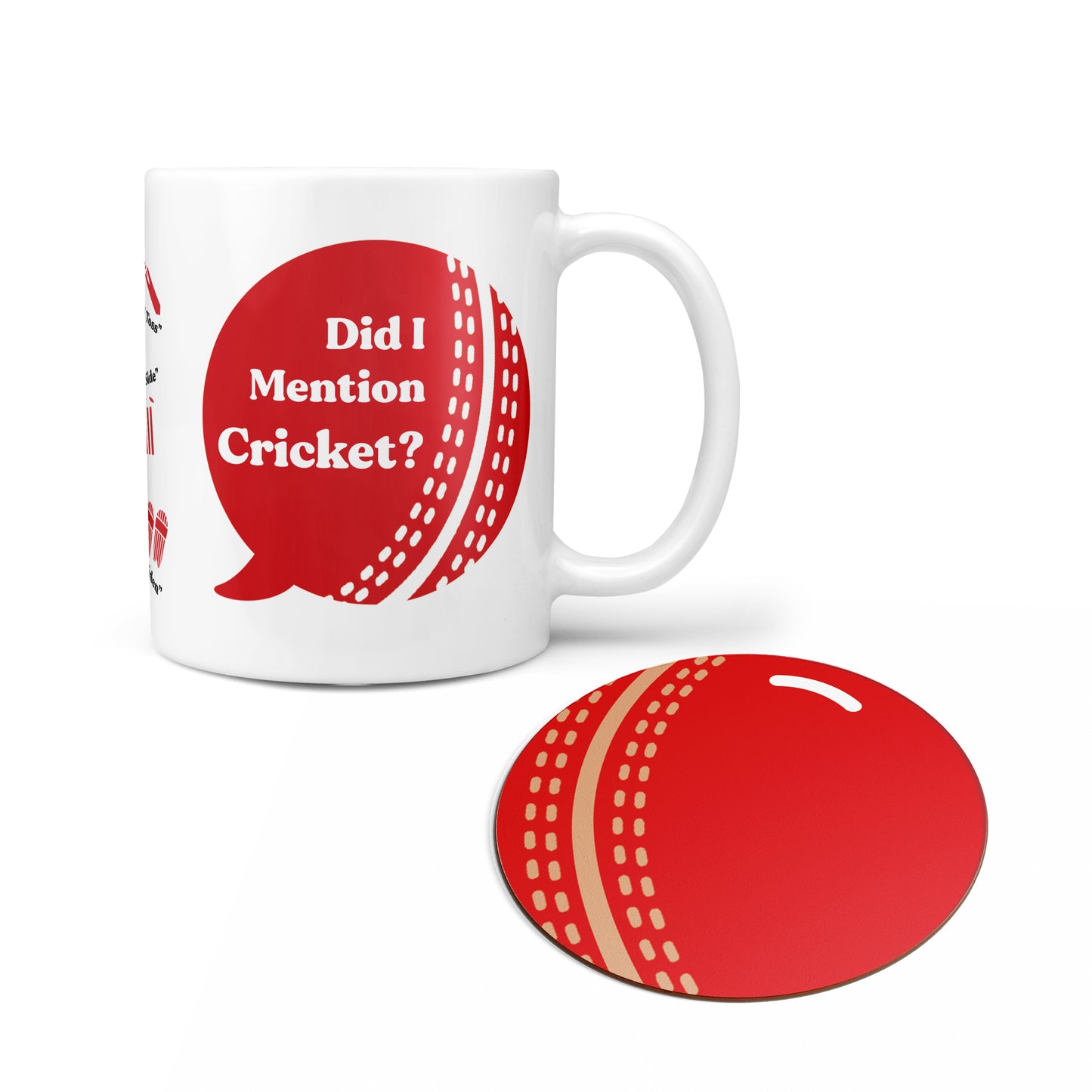 Did I Mention Cricket? Personalised Mug