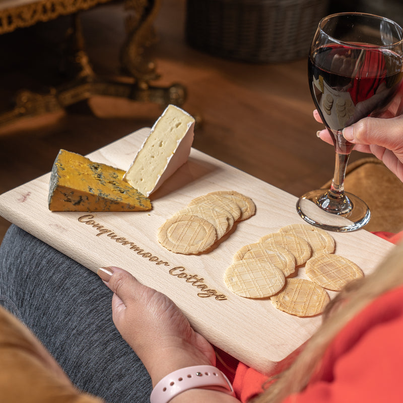 Personalised New Home Engraved Wooden Chopping Board Cheese Board Serving Board