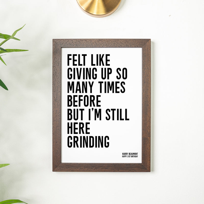 Custom Song Lyric Print – Bold Bright Typography Wall Art | Personalised Music Quote Poster | A5–A1 Print or Framed