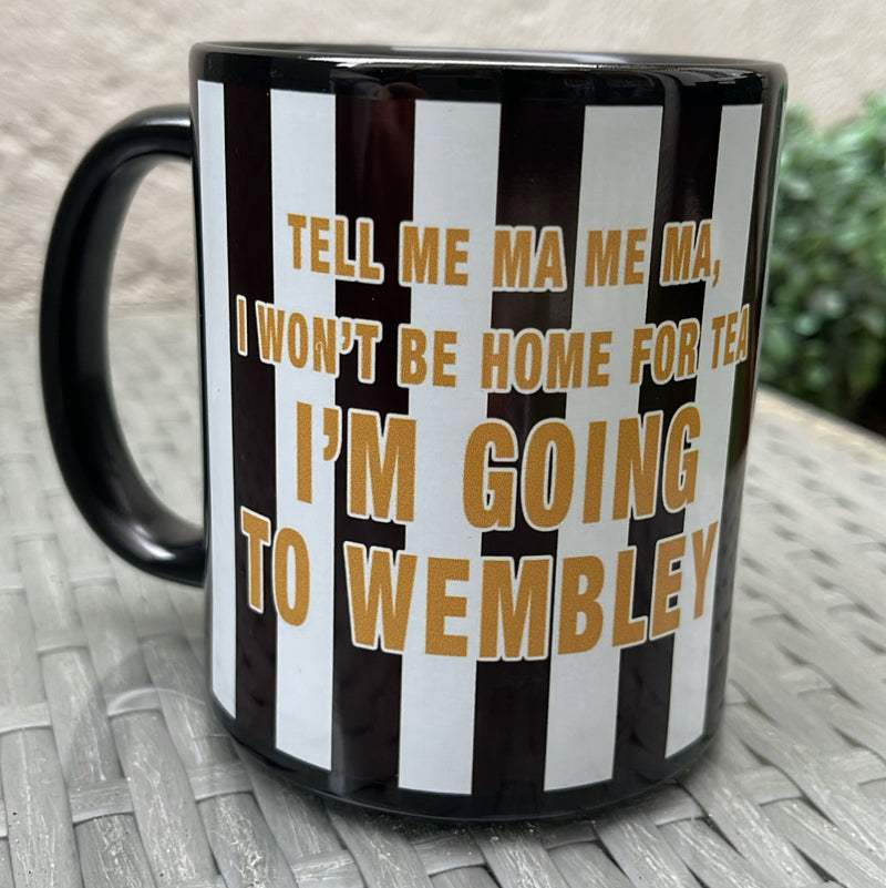 Tell me Ma me Ma Mug and Coaster For Newcastle Geordies Wembley Toon Army