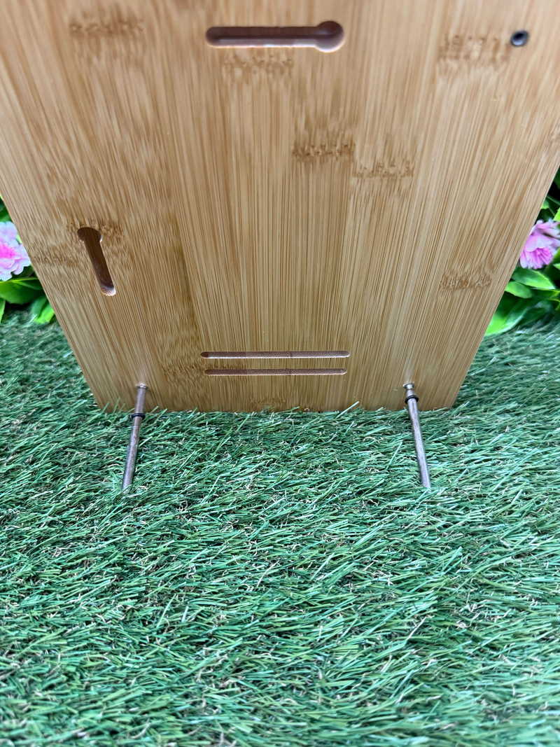 Engraved Wooden Plaque – Funny 5th Anniversary Gift – Marriage Performance Review – Personalised Bamboo Sign – Husband Wife Gift