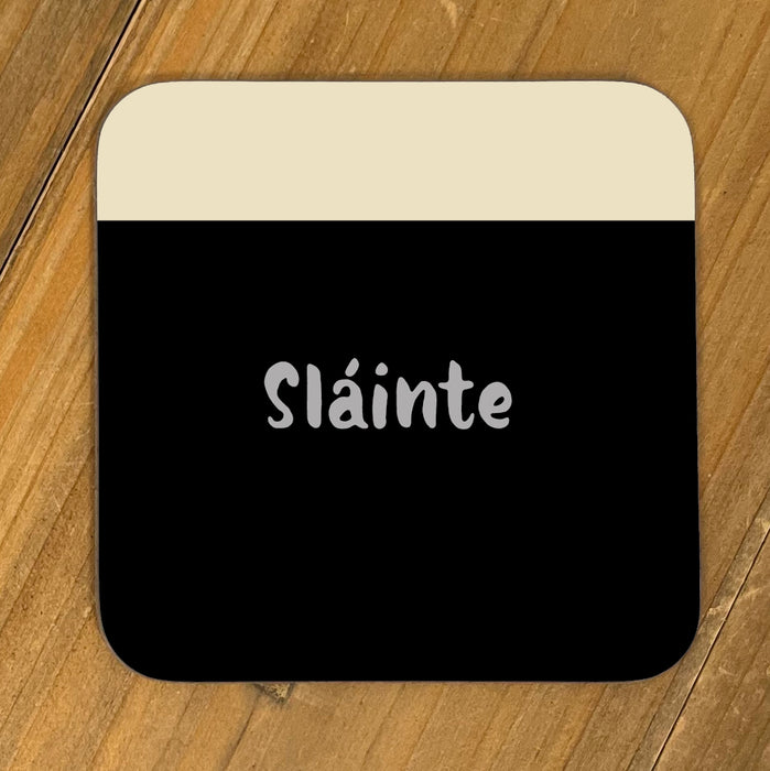 Personalised Guinness Pint Glass and Coaster Set