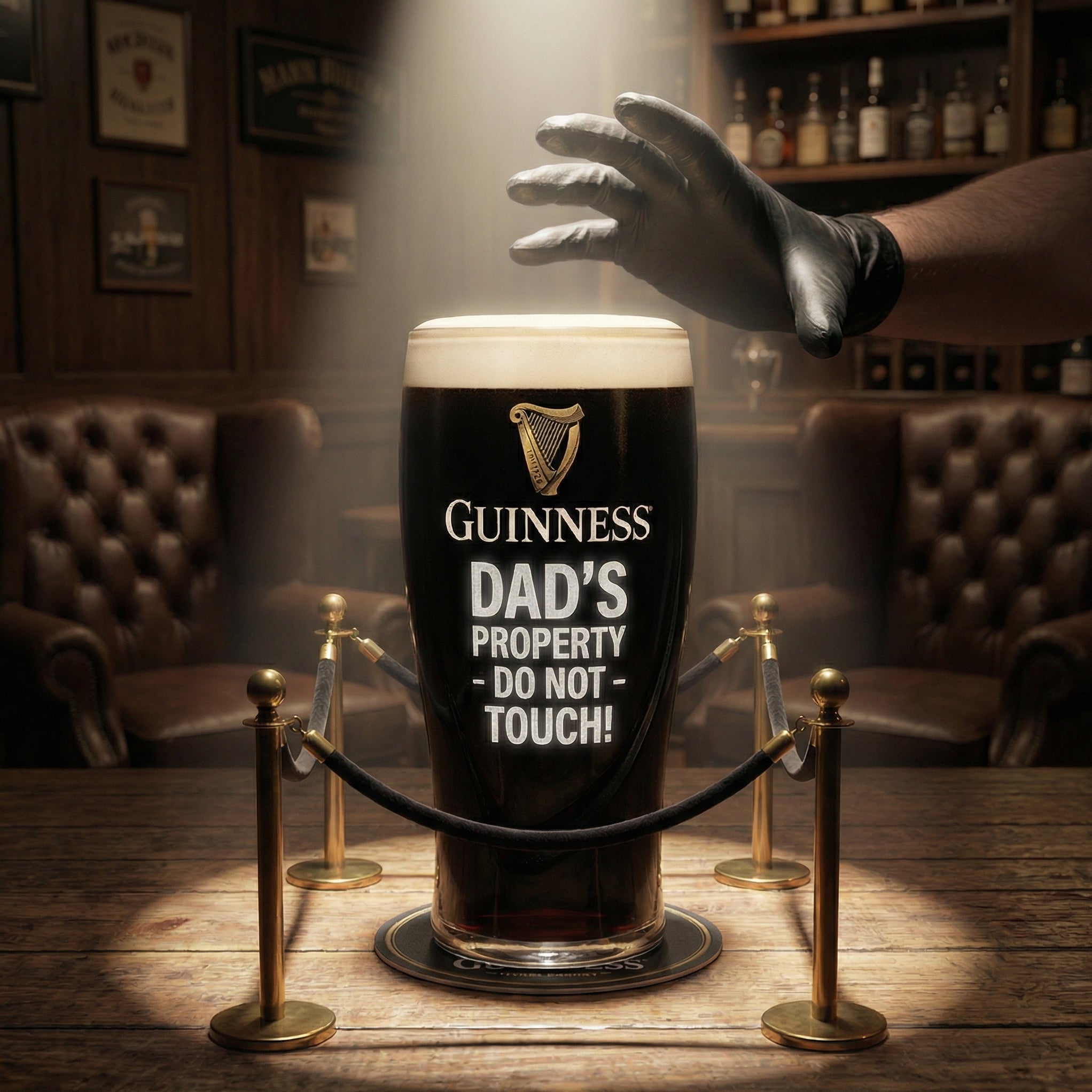 Personalised Guinness Pint Glass Gift (Engraved) | Next Day Delivery ...