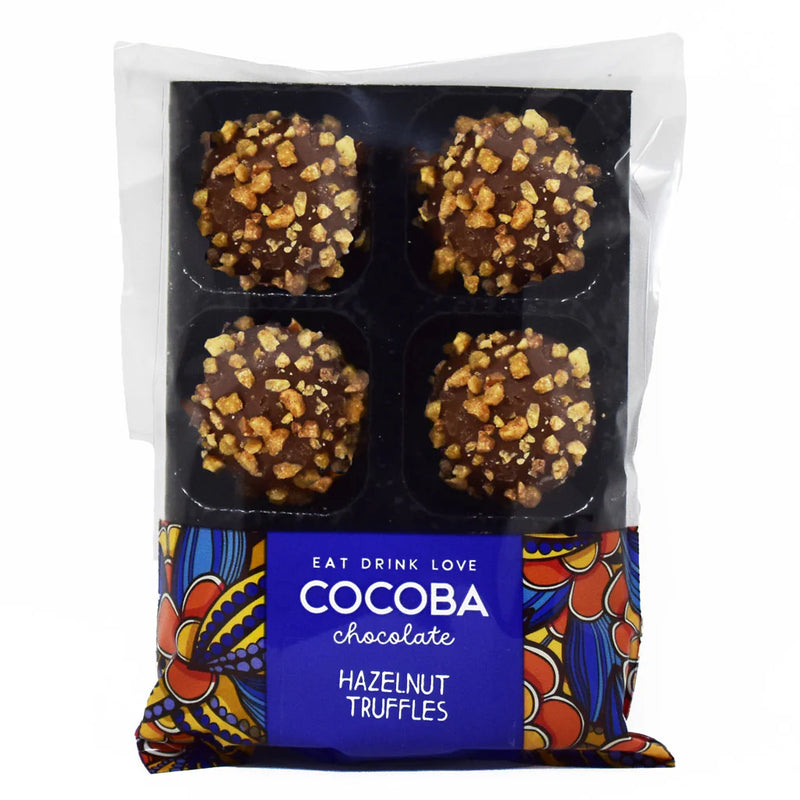 Luxury Hazelnut Chocolate Truffles 6 Gift Box