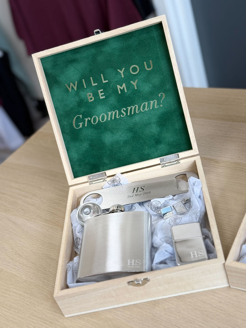 Will You Be My Best Man Proposal Box