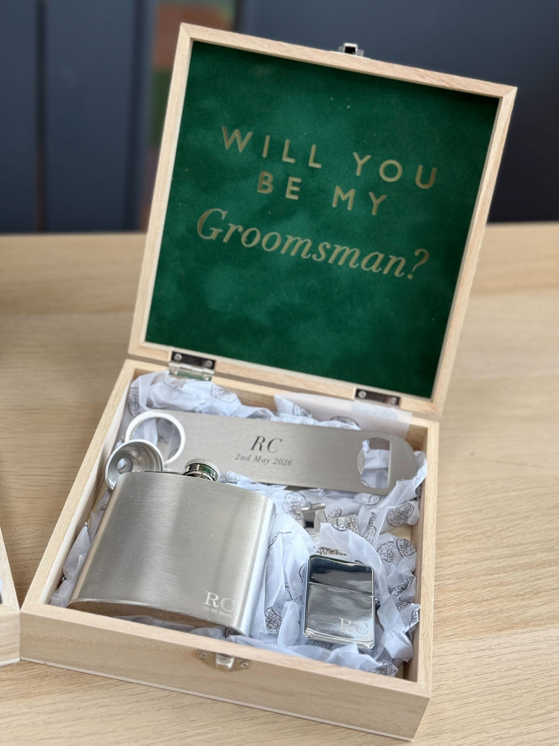 Will You Be My Best Man Proposal Box