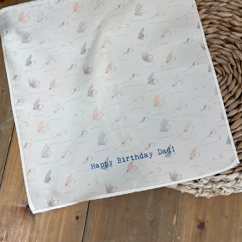 Fishing Tackle Themed Pocket Square pack of 4