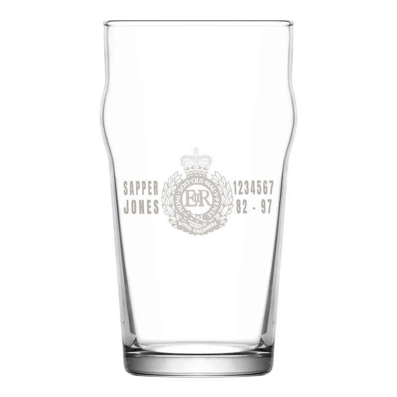 Military Engraved Pint Glass – LAV Noniq 570ml