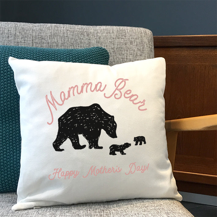 Mama Bear Cushion - Customised gifts for Mum's