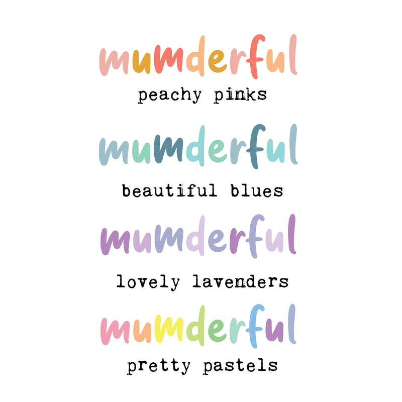 Mother's Day Mug for a 'Mumderful' Mum optional matching coaster