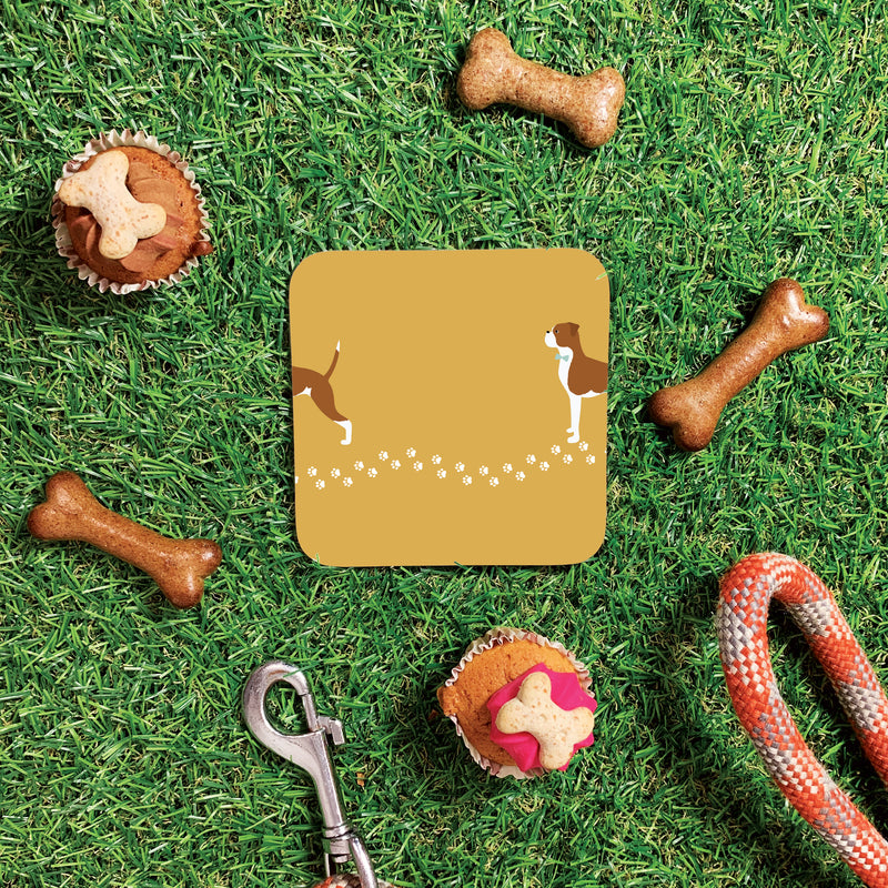 Personalised Boxer Dog Mug & Coaster Gift Set