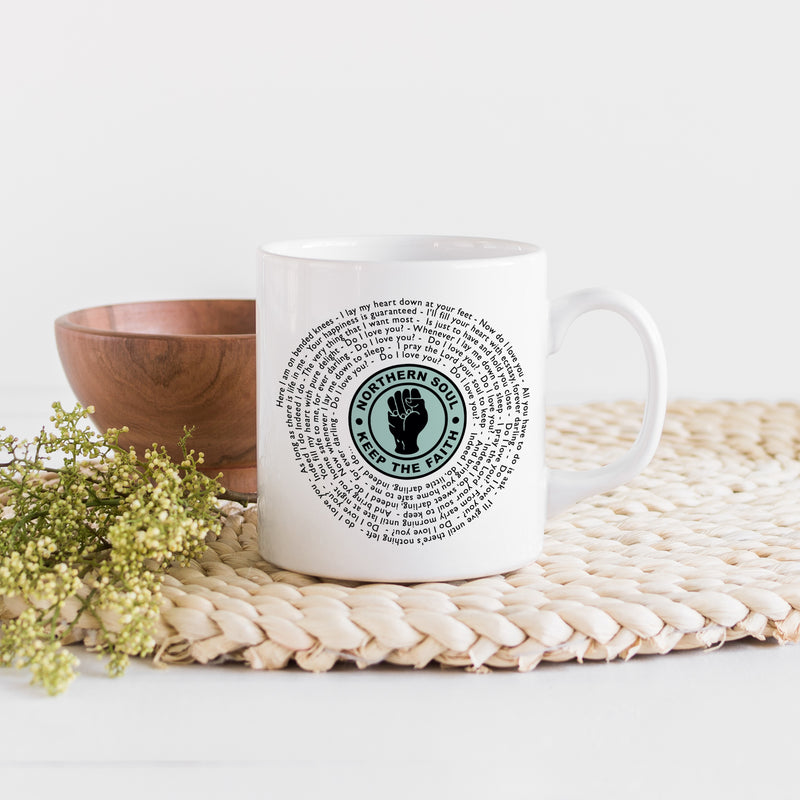 Northern Soul Mug – Keep The Faith Music Lover Gift