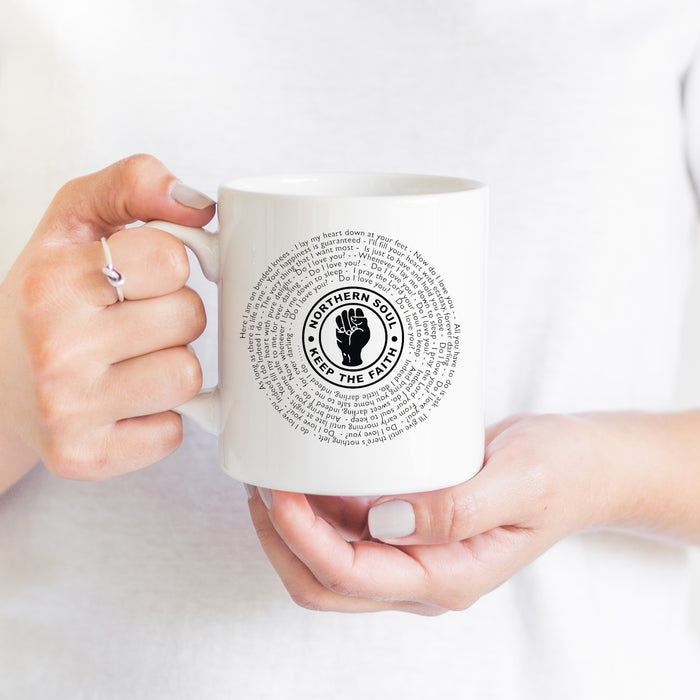 Northern Soul Mug – Keep The Faith Music Lover Gift