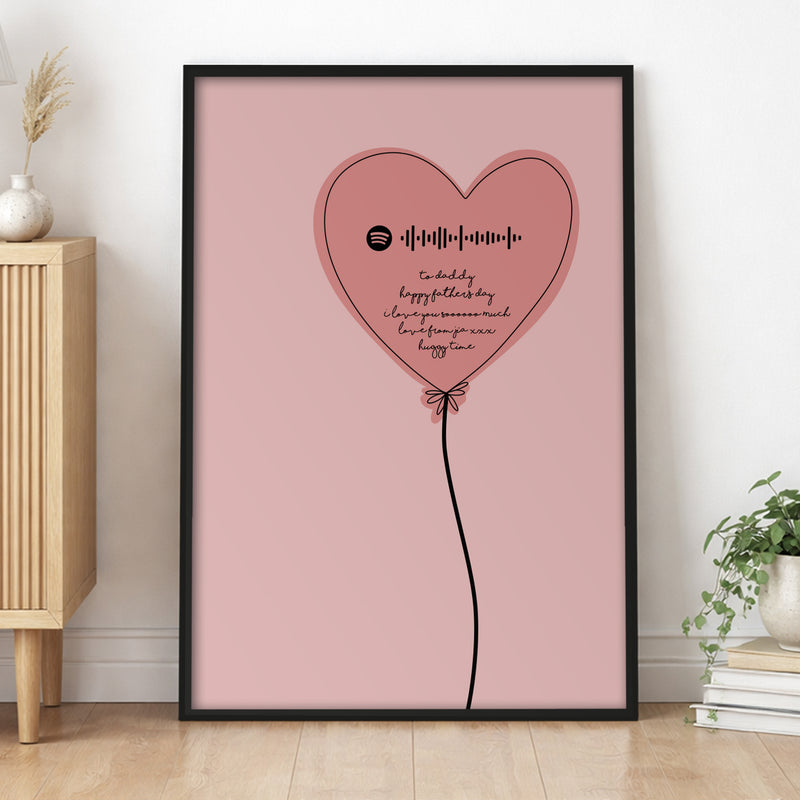 Spotify Code Secret Song Print or Playlist