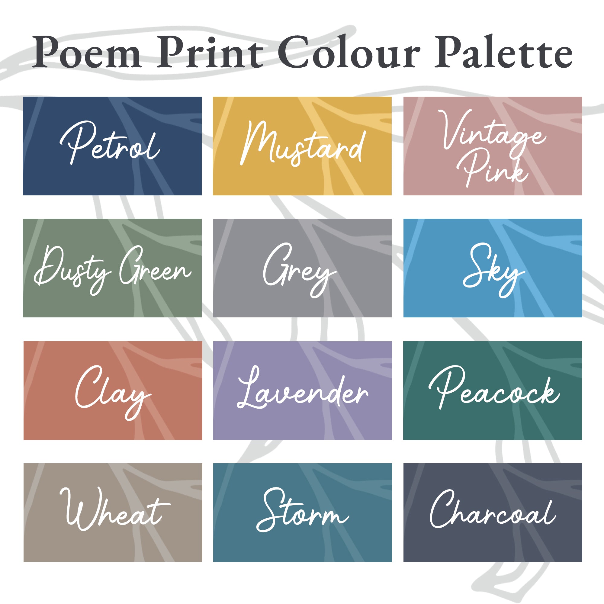 Personalised Poem Print | Custom Framed Poem Gift (UK) — Not Just A Print