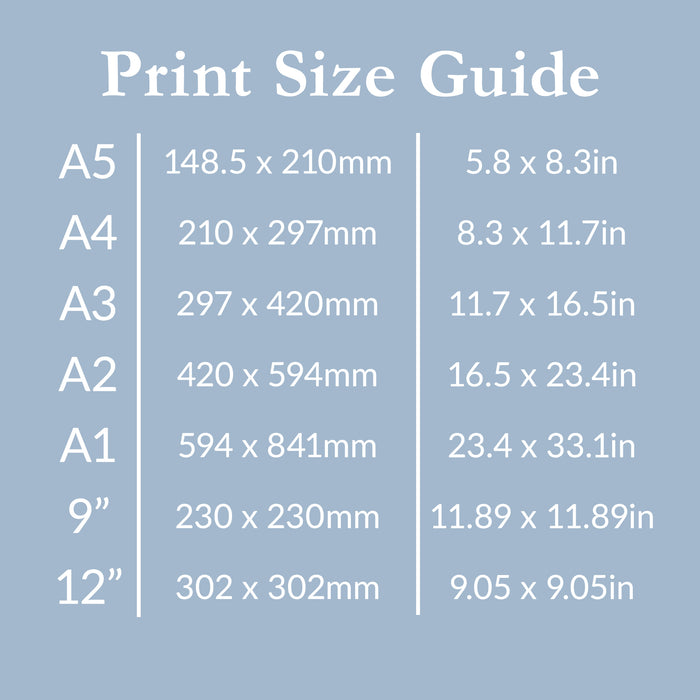 Personalised Original Style Record Song Lyrics Print