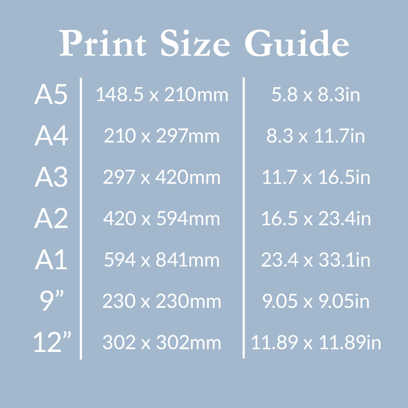 Song Lyrics Personalised Print Perfect Anniversary Gift