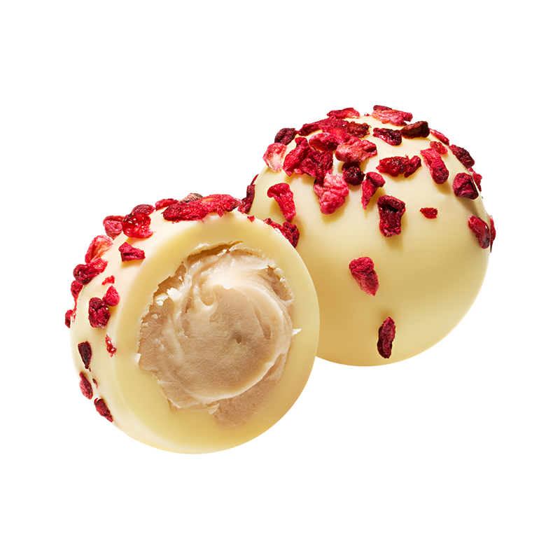 White Chocolate Raspberry & Champagne Truffles – 6 Box