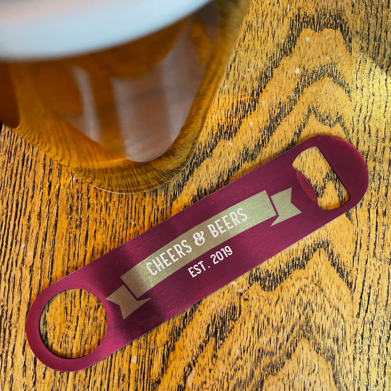 Personalised Vintage Home Bar Bar Blade Bottle Opener