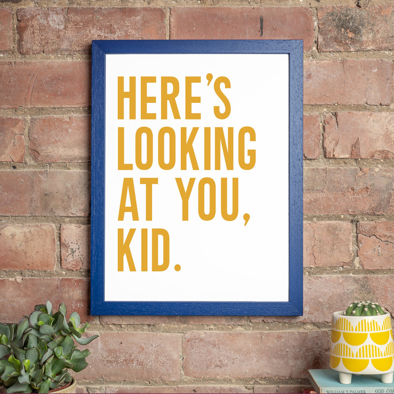 Custom Song Lyric Print – Bold Bright Typography Wall Art | Personalised Music Quote Poster | A5–A1 Print or Framed