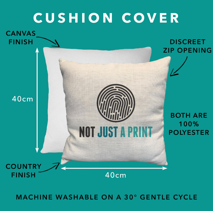 Personalised Love Heart Cushion – Custom Sweetheart Pillow Gift