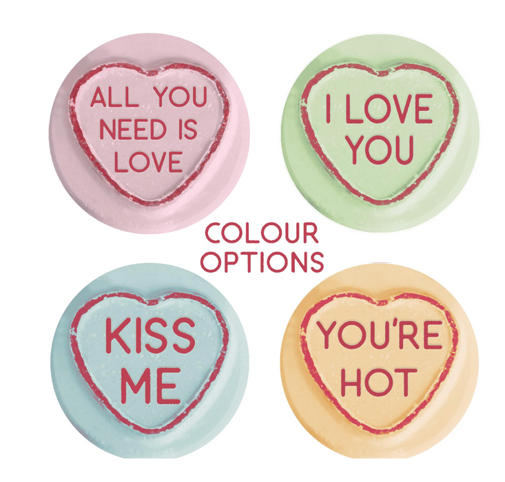 Personalised Love Heart Cushion – Custom Sweetheart Pillow Gift