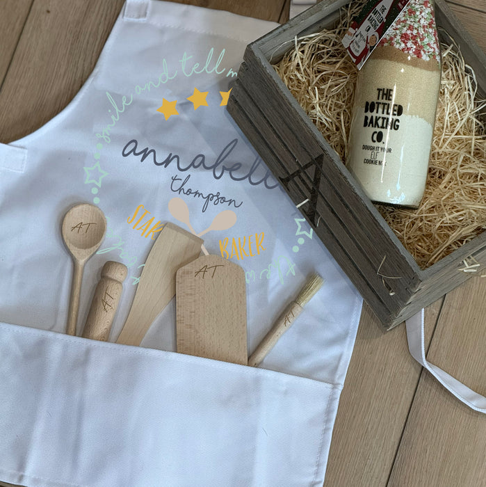 Kids Star Bake Crate Set – Personalised Baking Gift for Children