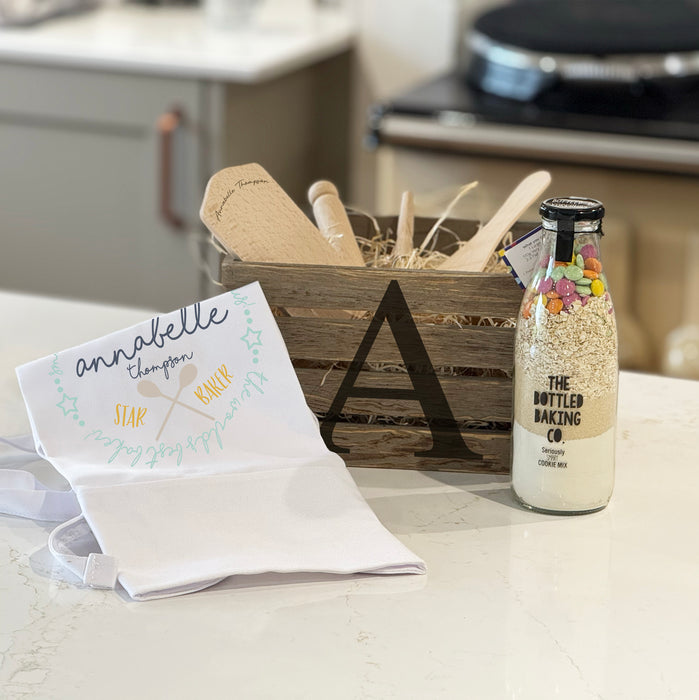 Kids Star Bake Crate Set – Personalised Baking Gift for Children