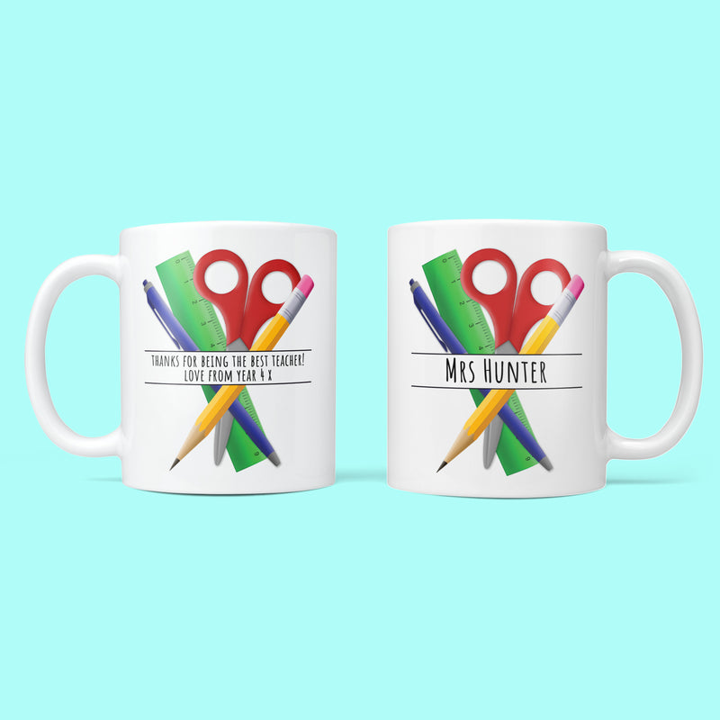 Teacher Gift | Mug and Coaster | Stationary