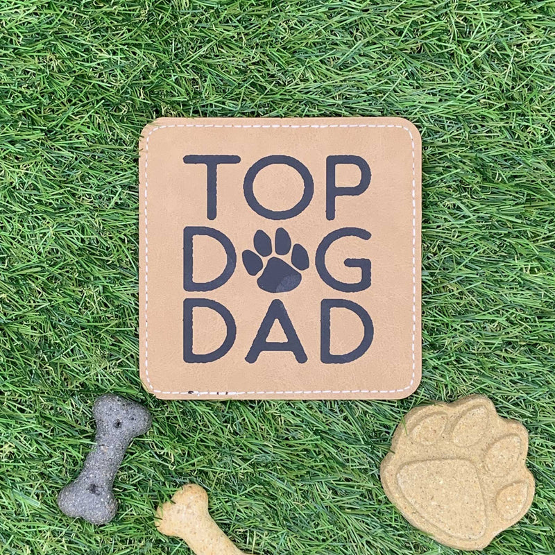 Personalised Top Dog Dad Mug and Coaster Set