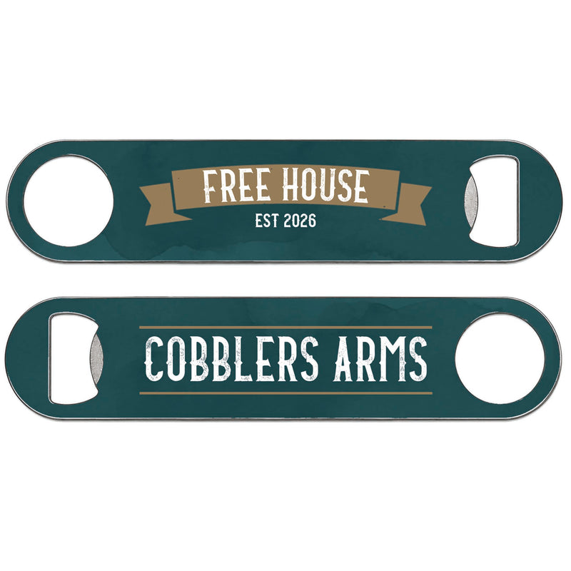 Personalised Vintage Home Bar Bar Blade Bottle Opener
