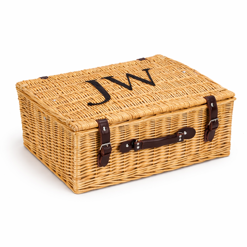 Personalised 14" to 24" Buff Wicker Hamper