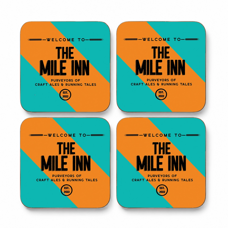 Personalised Craft Ale Coasters – Set of 4 Custom Home Bar Coasters