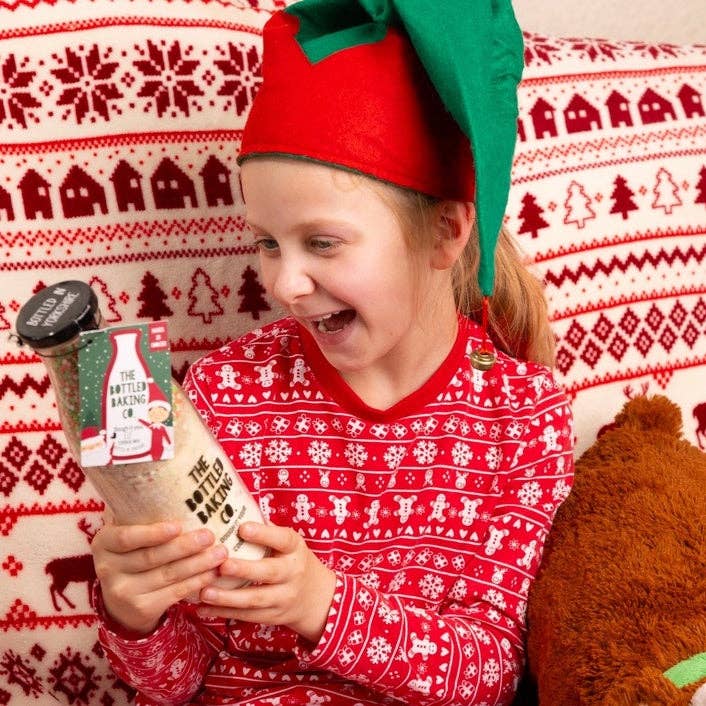 Dough It Your Elf™ Christmas Cookie Mix in a Bottle + FREE Personalised Apron