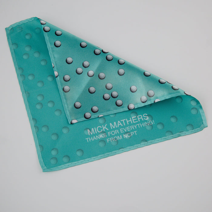 Golf Themed Pocket Square